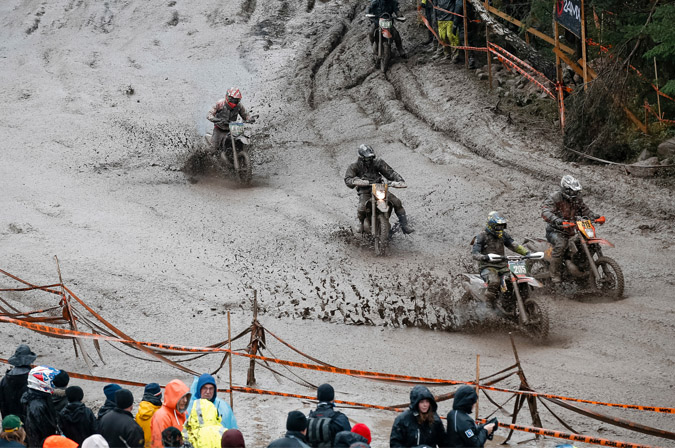 Als der Schlamm Motorradfahren lernte, das Gotland Grand National 2018